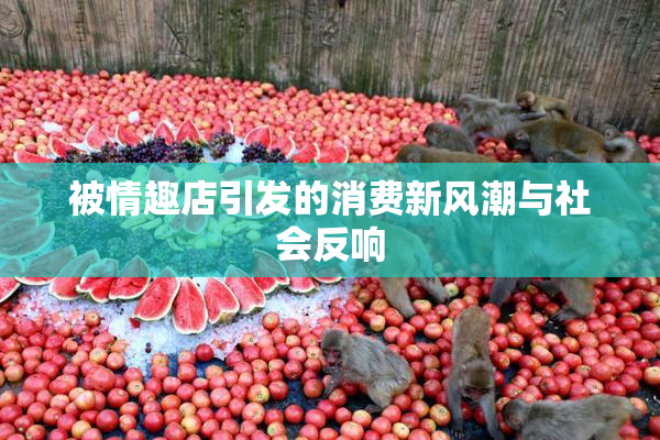 被情趣店引发的消费新风潮与社会反响