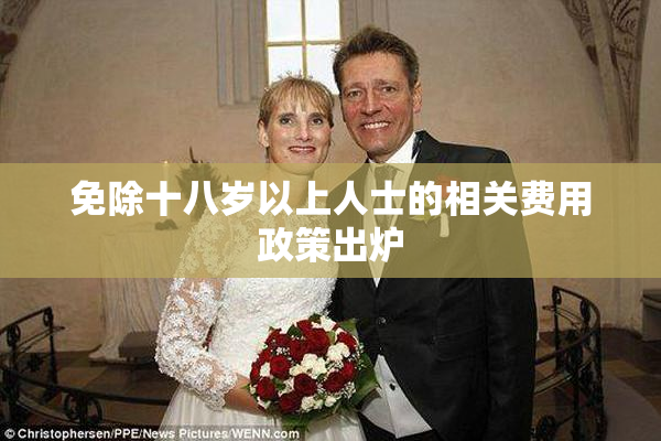 免除十八岁以上人士的相关费用政策出炉
