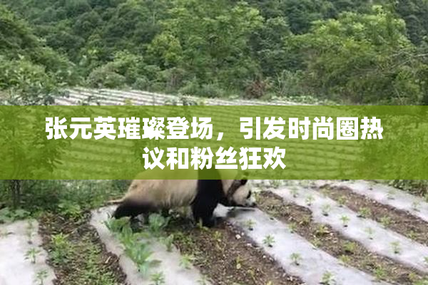张元英璀璨登场，引发时尚圈热议和粉丝狂欢