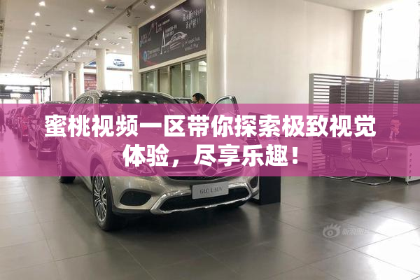 蜜桃视频一区带你探索极致视觉体验，尽享乐趣！