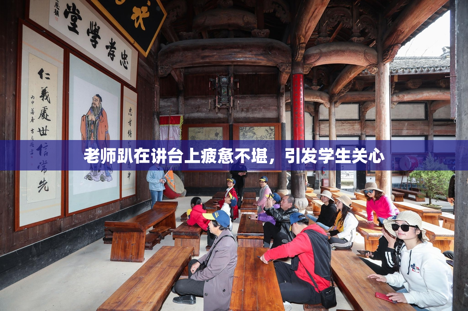 老师趴在讲台上疲惫不堪，引发学生关心