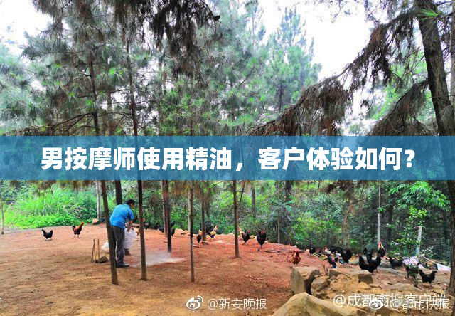 男按摩师使用精油，客户体验如何？