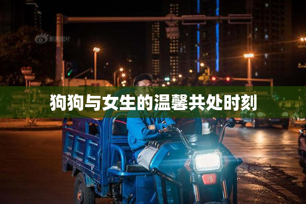 狗狗与女生的温馨共处时刻
