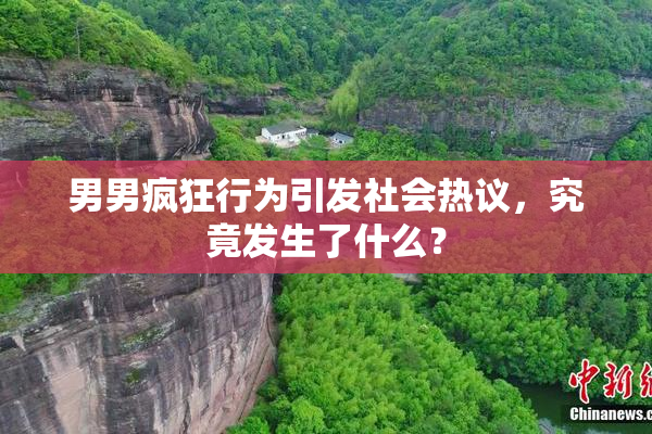 男男疯狂行为引发社会热议，究竟发生了什么？