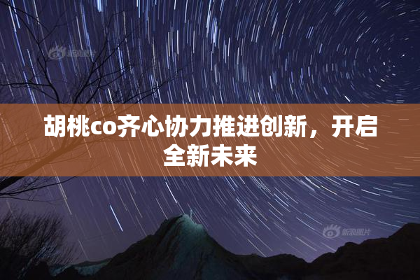 胡桃co齐心协力推进创新，开启全新未来
