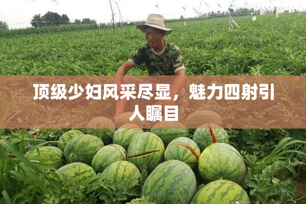 顶级少妇风采尽显，魅力四射引人瞩目
