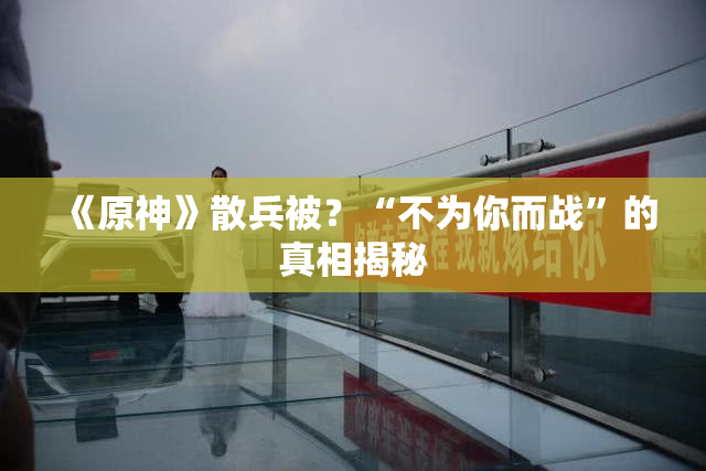 《原神》散兵被？“不为你而战”的真相揭秘