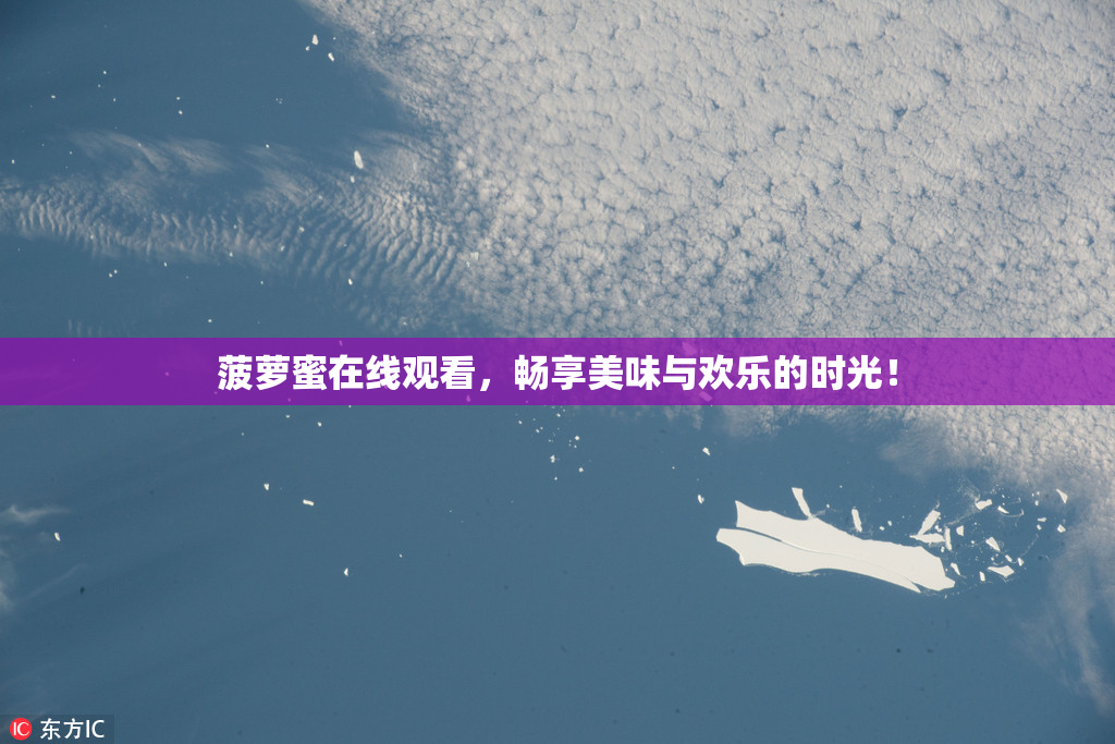 菠萝蜜在线观看，畅享美味与欢乐的时光！