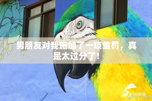 男朋友对我施加了一项重罚，真是太过分了！