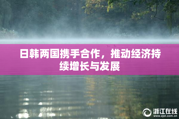 日韩两国携手合作，推动经济持续增长与发展