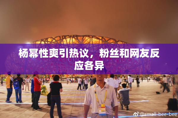 杨幂性爽引热议，粉丝和网友反应各异