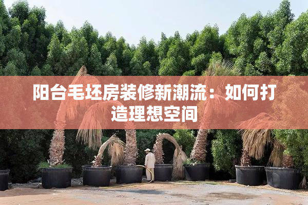 阳台毛坯房装修新潮流：如何打造理想空间