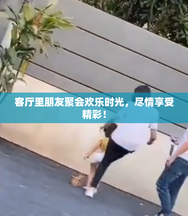 客厅里朋友聚会欢乐时光，尽情享受精彩！