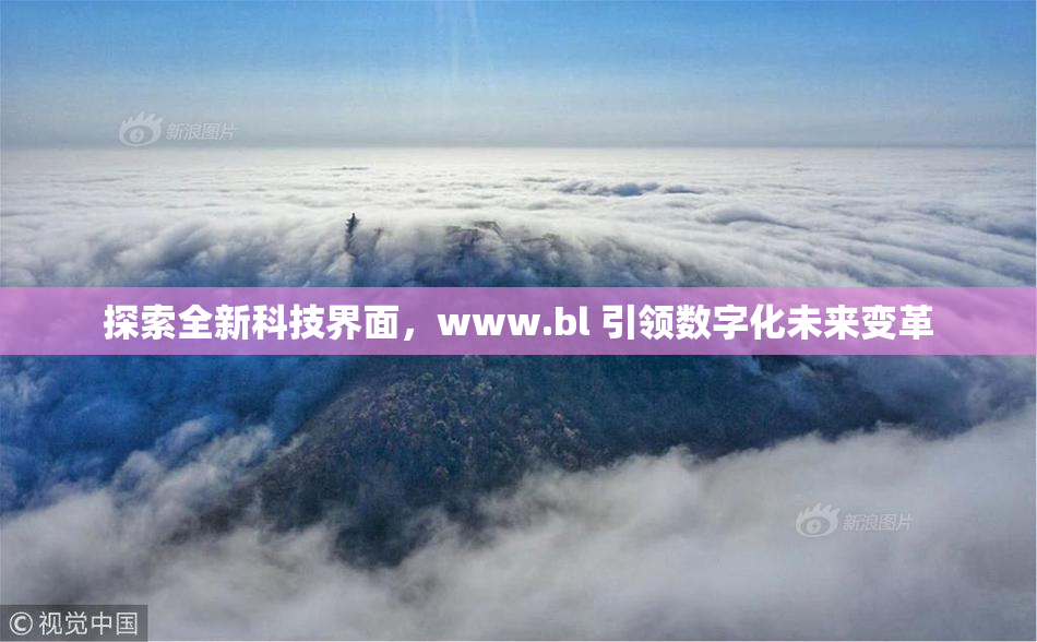 探索全新科技界面，www.bl 引领数字化未来变革