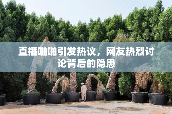 直播啪啪引发热议，网友热烈讨论背后的隐患