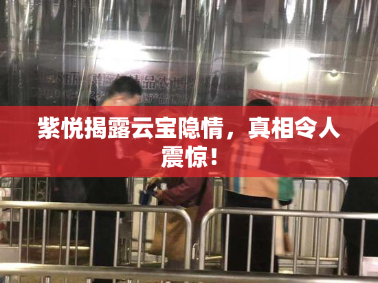 紫悦揭露云宝隐情，真相令人震惊！