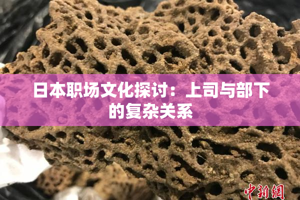 日本职场文化探讨：上司与部下的复杂关系