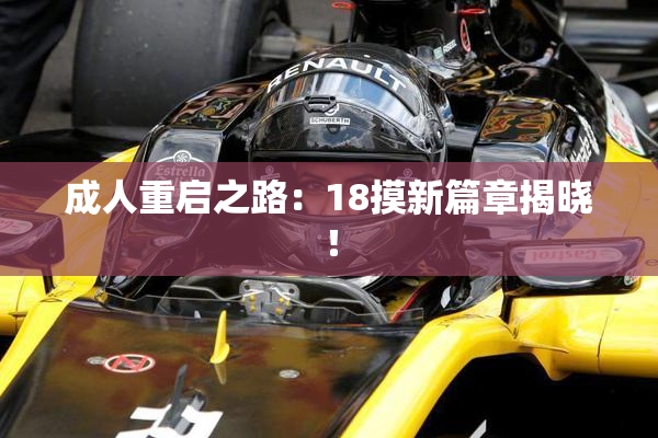 成人重启之路：18摸新篇章揭晓！