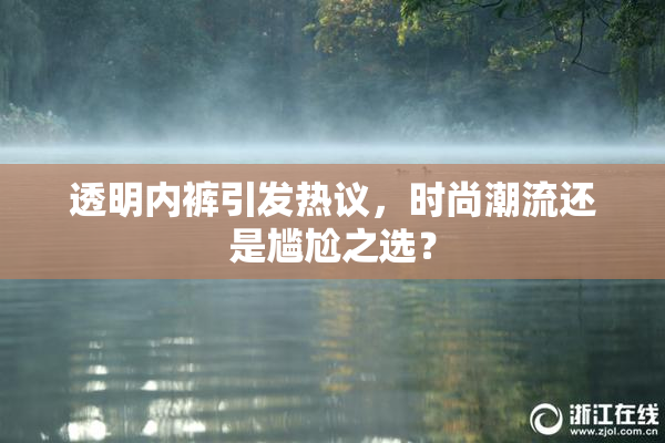 透明内裤引发热议，时尚潮流还是尴尬之选？