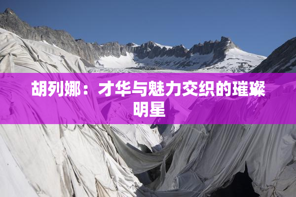 胡列娜：才华与魅力交织的璀璨明星