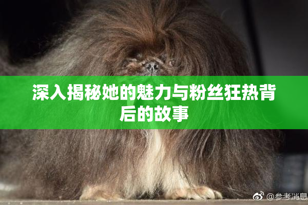 深入揭秘她的魅力与粉丝狂热背后的故事