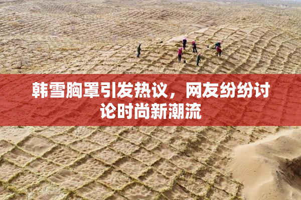 韩雪胸罩引发热议，网友纷纷讨论时尚新潮流
