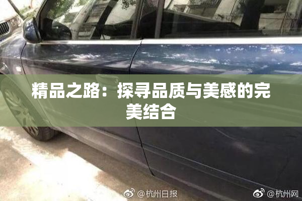 精品之路：探寻品质与美感的完美结合