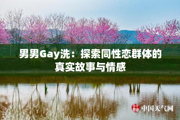 男男Gay洗：探索同性恋群体的真实故事与情感