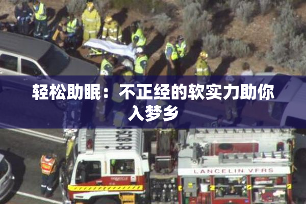 轻松助眠：不正经的软实力助你入梦乡