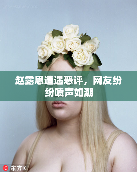 赵露思遭遇恶评，网友纷纷喷声如潮