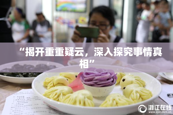 “揭开重重疑云，深入探究事情真相”