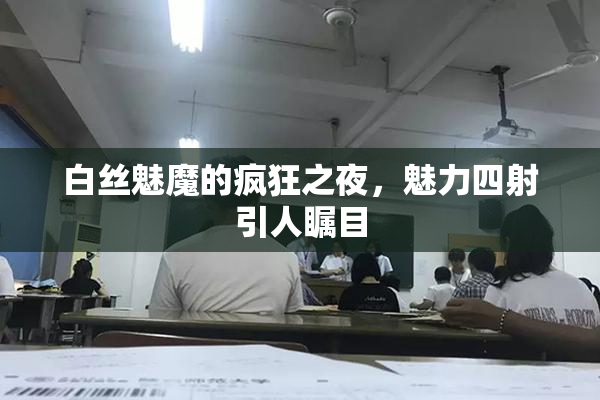 白丝魅魔的疯狂之夜，魅力四射引人瞩目