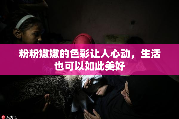 粉粉嫩嫩的色彩让人心动，生活也可以如此美好