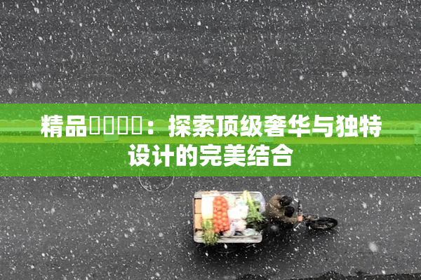 精品❌‌❌‌：探索顶级奢华与独特设计的完美结合