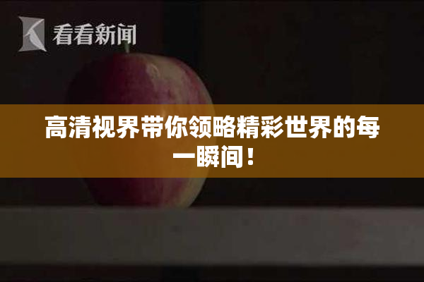 高清视界带你领略精彩世界的每一瞬间！