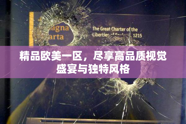 精品欧美一区，尽享高品质视觉盛宴与独特风格