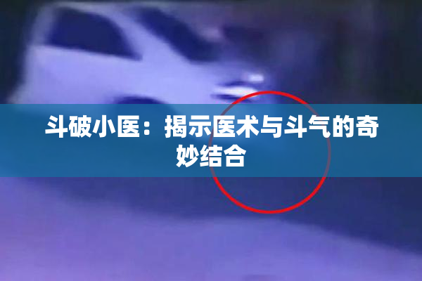斗破小医：揭示医术与斗气的奇妙结合