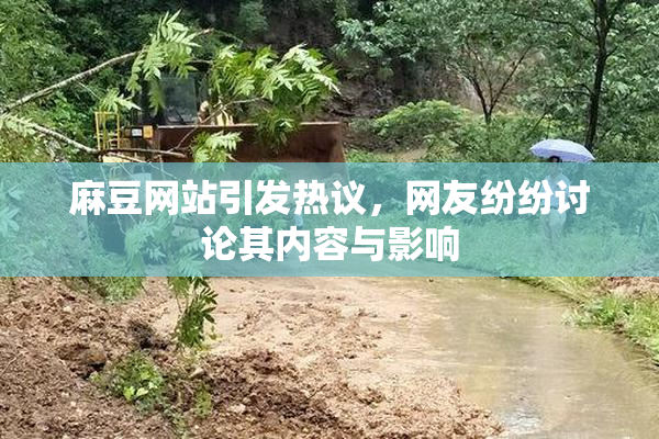 麻豆网站引发热议，网友纷纷讨论其内容与影响