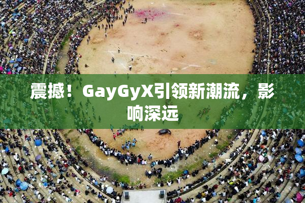 震撼！GayGyX引领新潮流，影响深远