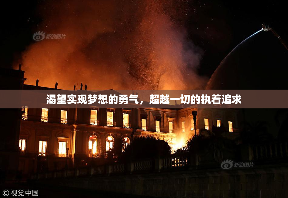 渴望实现梦想的勇气，超越一切的执着追求