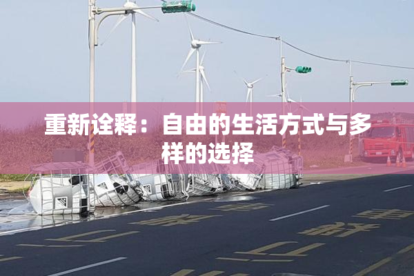 重新诠释：自由的生活方式与多样的选择