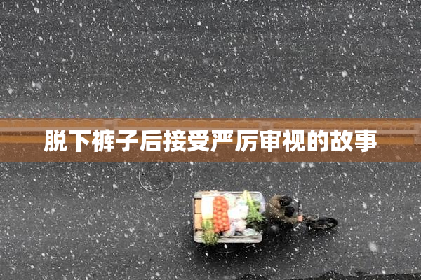 脱下裤子后接受严厉审视的故事