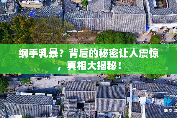 纲手乳暴？背后的秘密让人震惊，真相大揭秘！