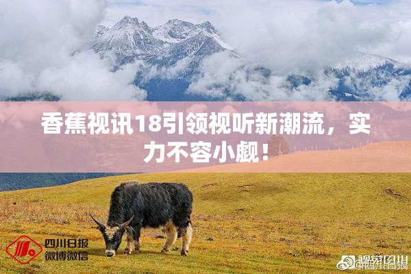 香蕉视讯18引领视听新潮流，实力不容小觑！