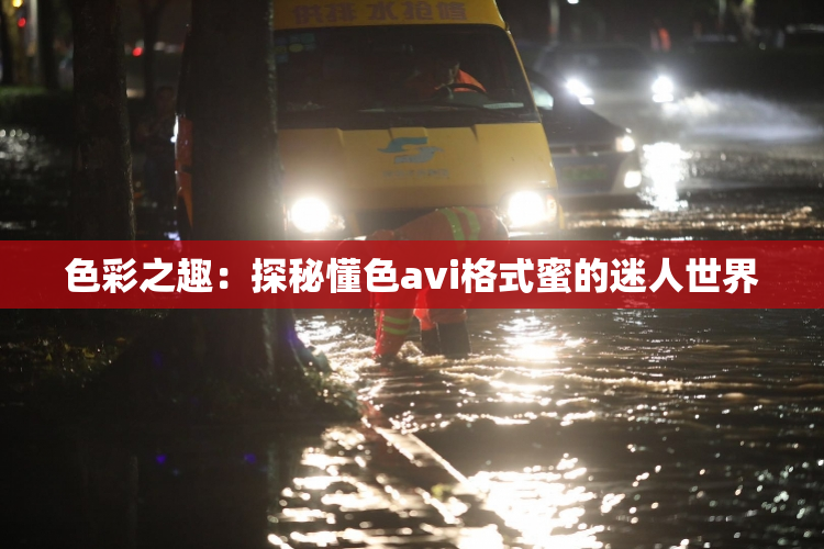 色彩之趣：探秘懂色avi格式蜜的迷人世界