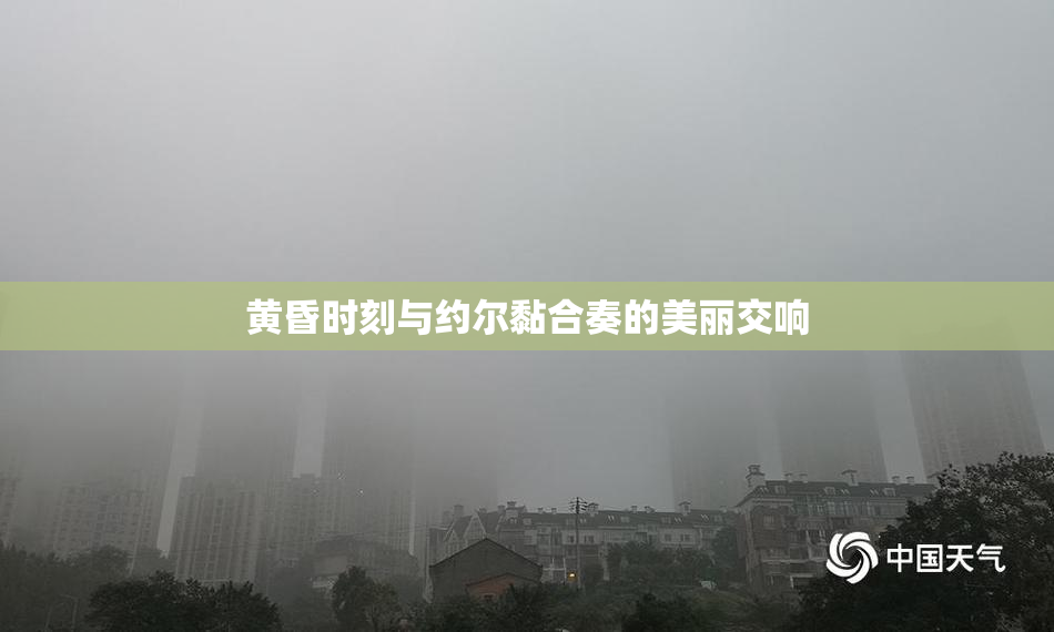 黄昏时刻与约尔黏合奏的美丽交响