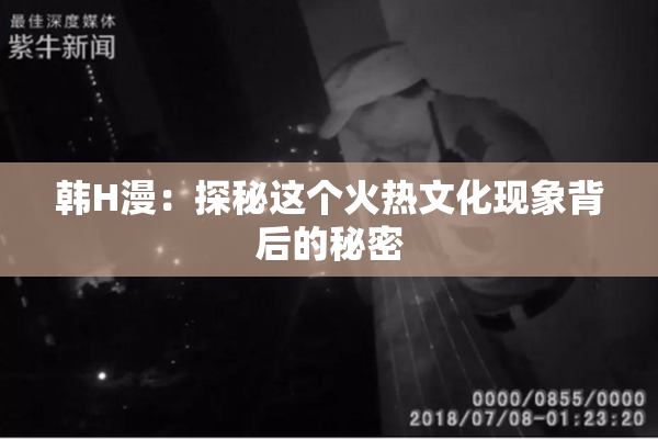 韩H漫：探秘这个火热文化现象背后的秘密