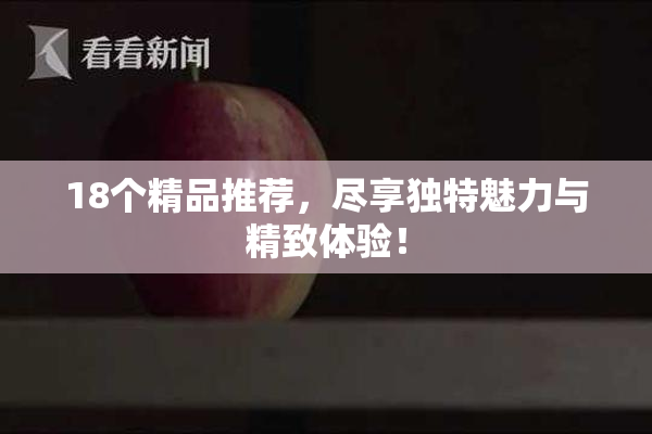 18个精品推荐，尽享独特魅力与精致体验！